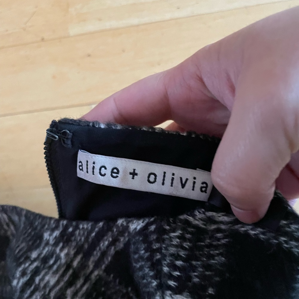 Alice & Olivia wool dress